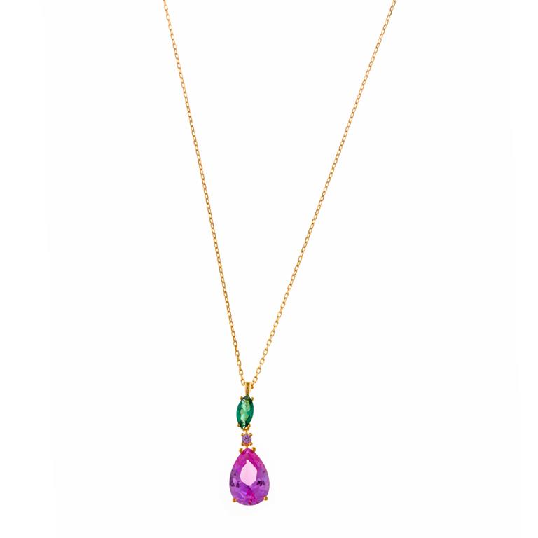 Collana vibrant goccia