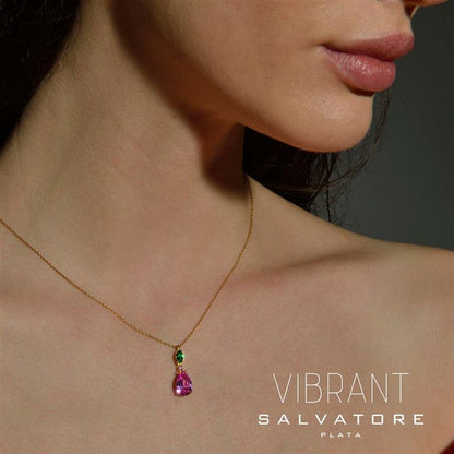 Collana vibrant goccia