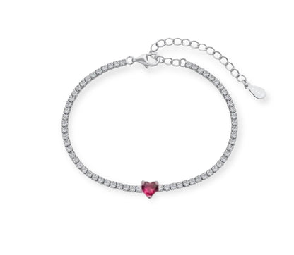 Bracciale Tennis little heart