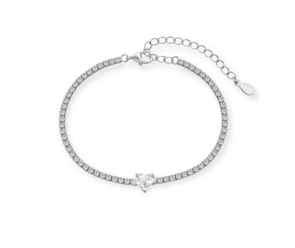 Bracciale Tennis little heart