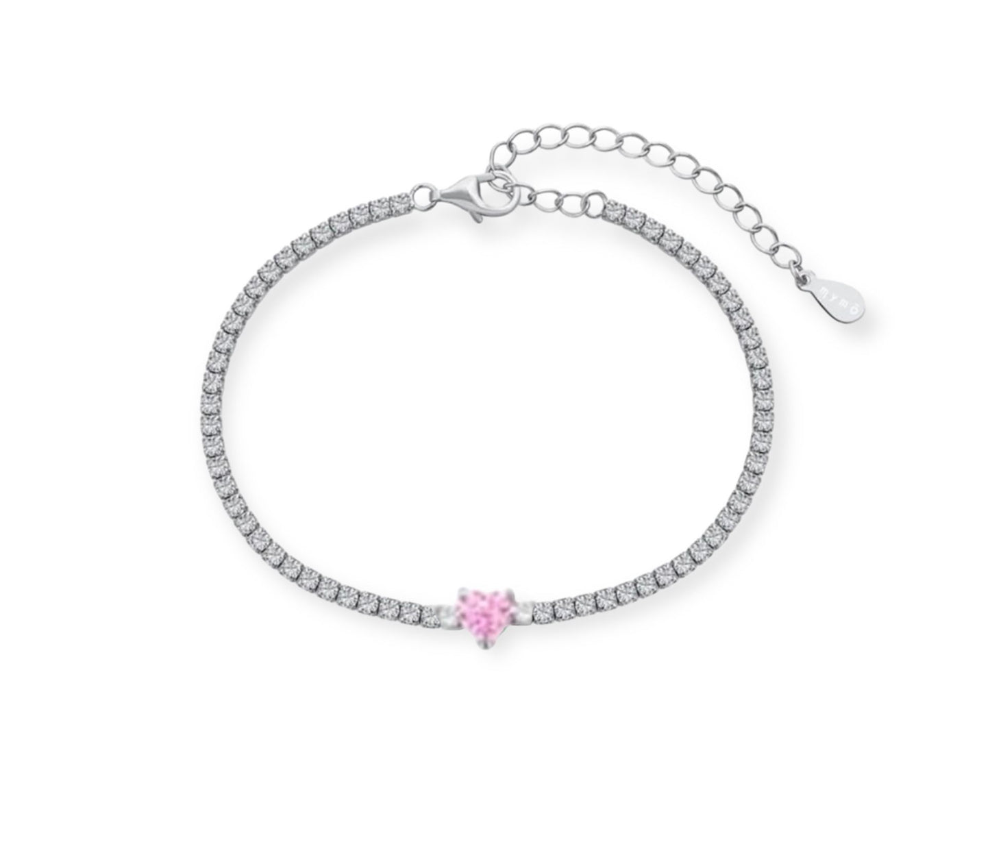 Bracciale Tennis little heart