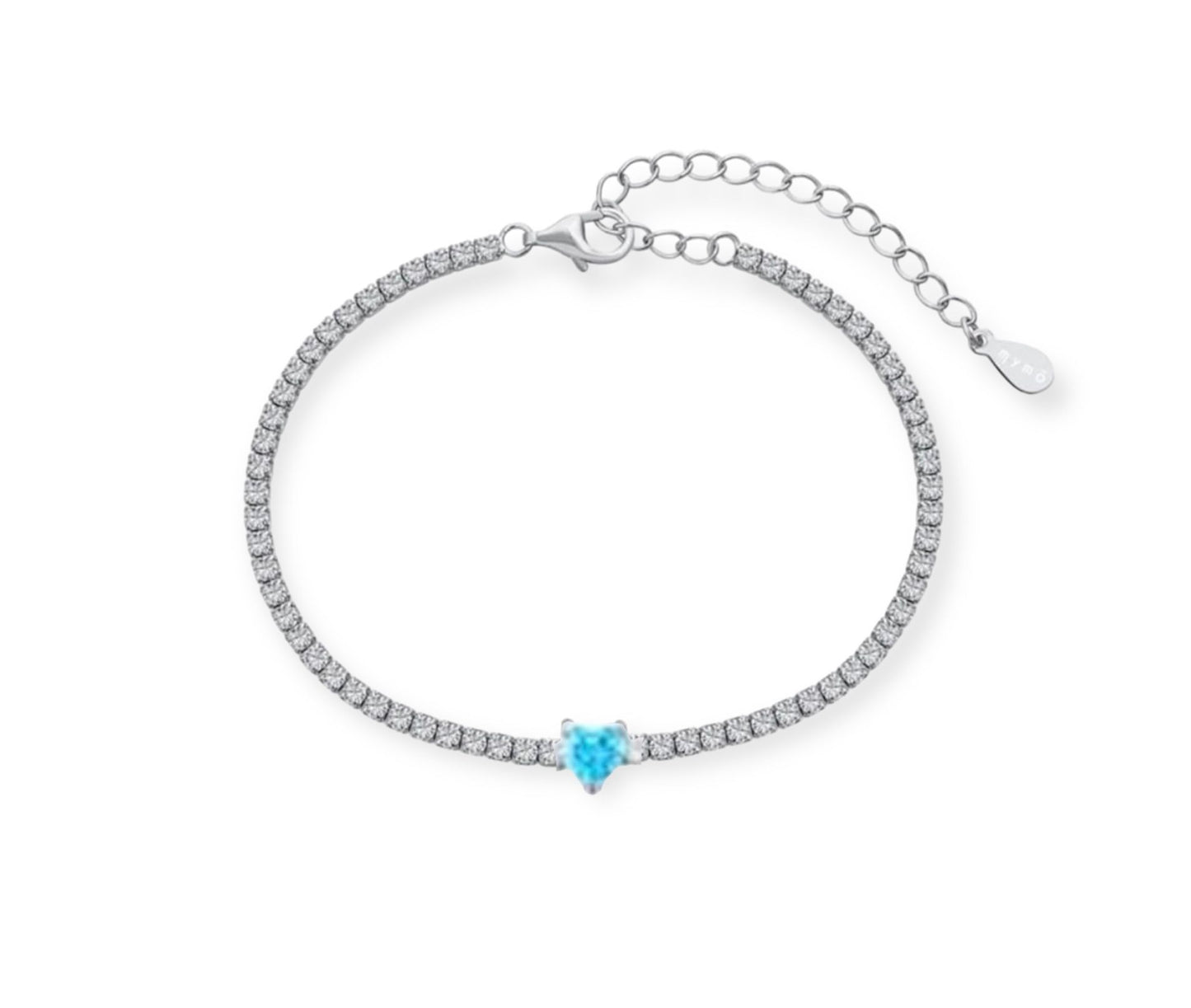 Bracciale Tennis little heart